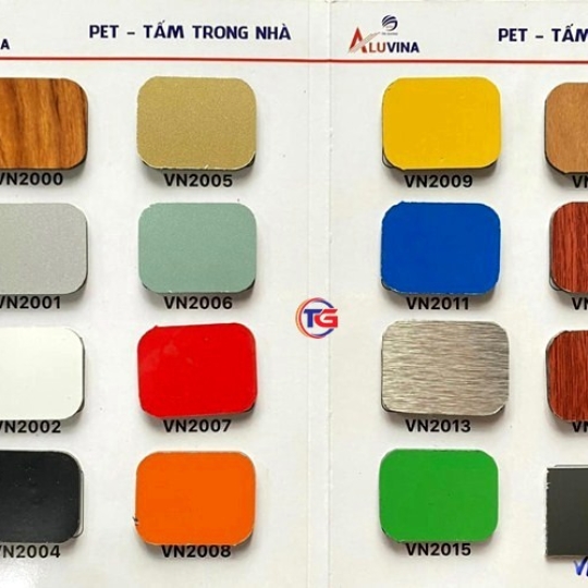 Tấm alu ốp tường